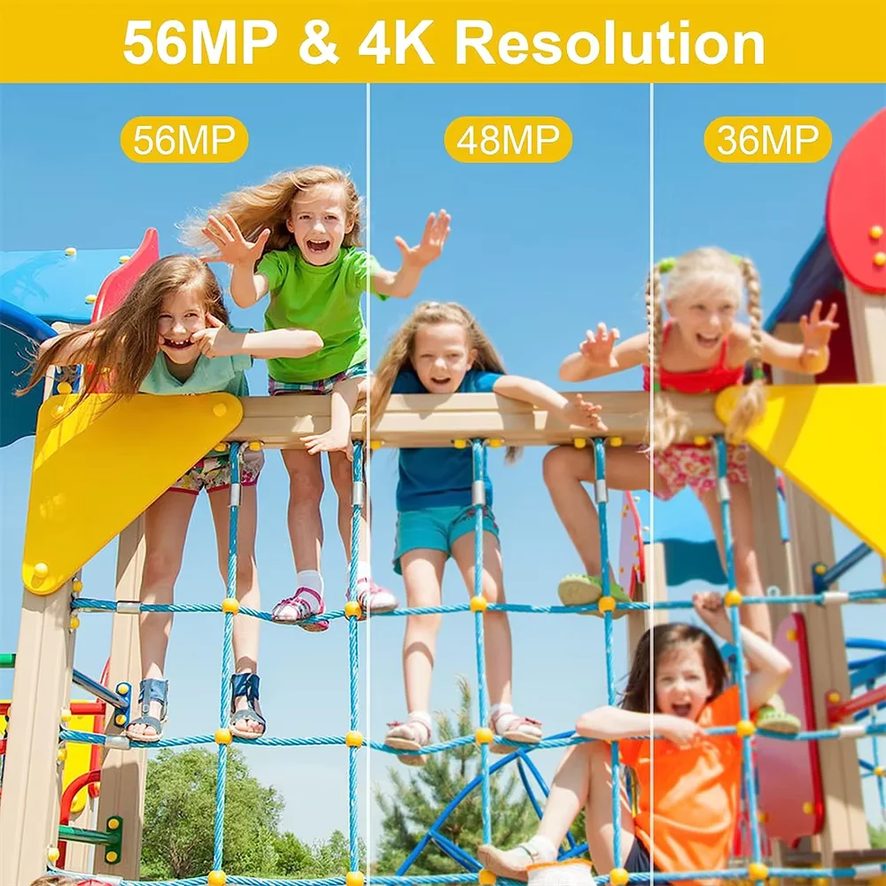 Kids Digital Camera - 4K UHD Camcorder With 20X Digital Zoom & Face Detect