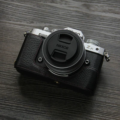 Nikon ZF Camera Case Handmade Genuine Leather Half Body For Nikon Zfc ZFC ZF  - AliExpress