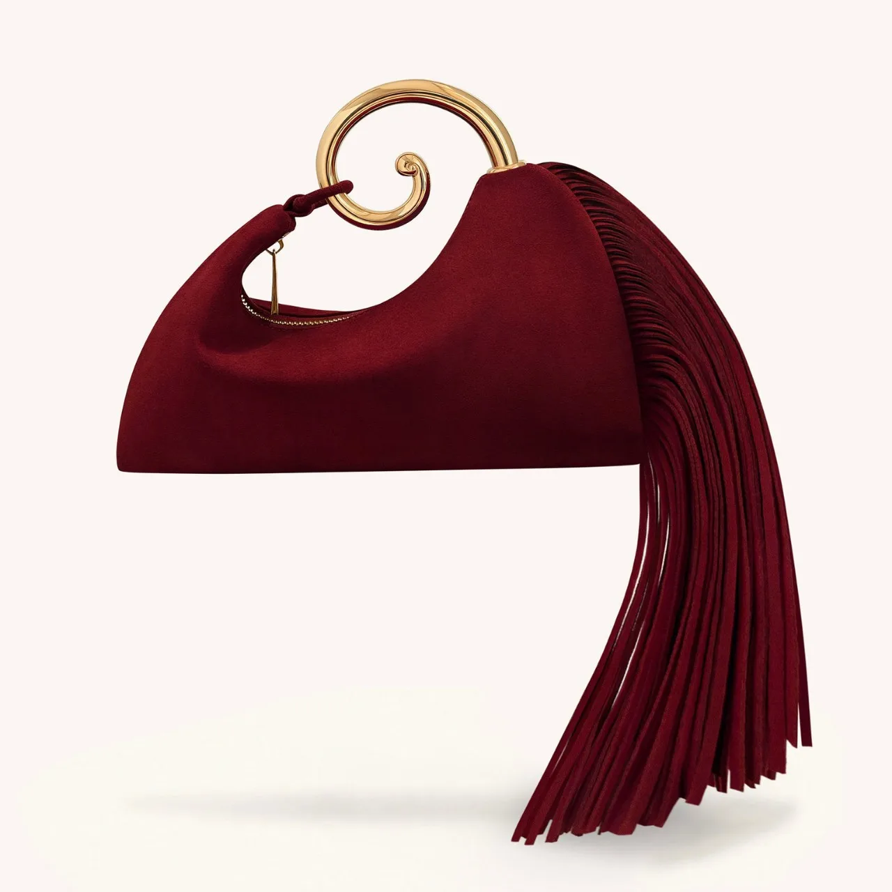 Fashion Women Mini Faux Suede Fringed Bag New Luxury Designer Handbag Spacious Crossbody Bag For Ladies Tassel Purse