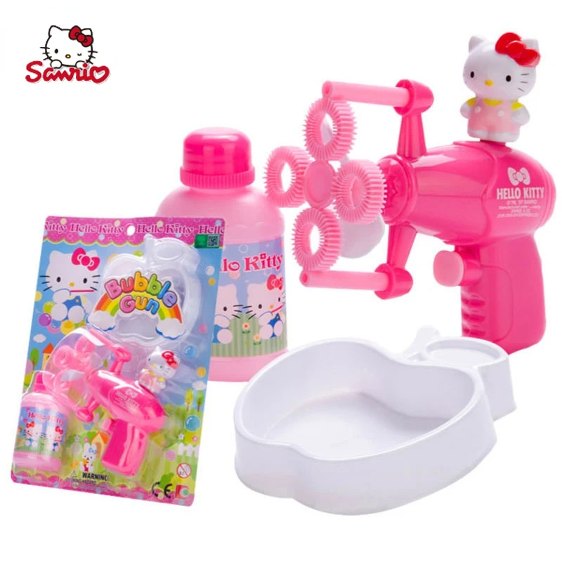 Sanrio милый мультяшный набор игрушек Hello Kitty для кошек детский уличный