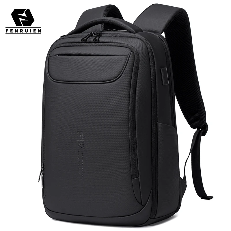 FENRUIEN 3.0 USB Port Large Capacity Multifunction Waterproof Backpack 1