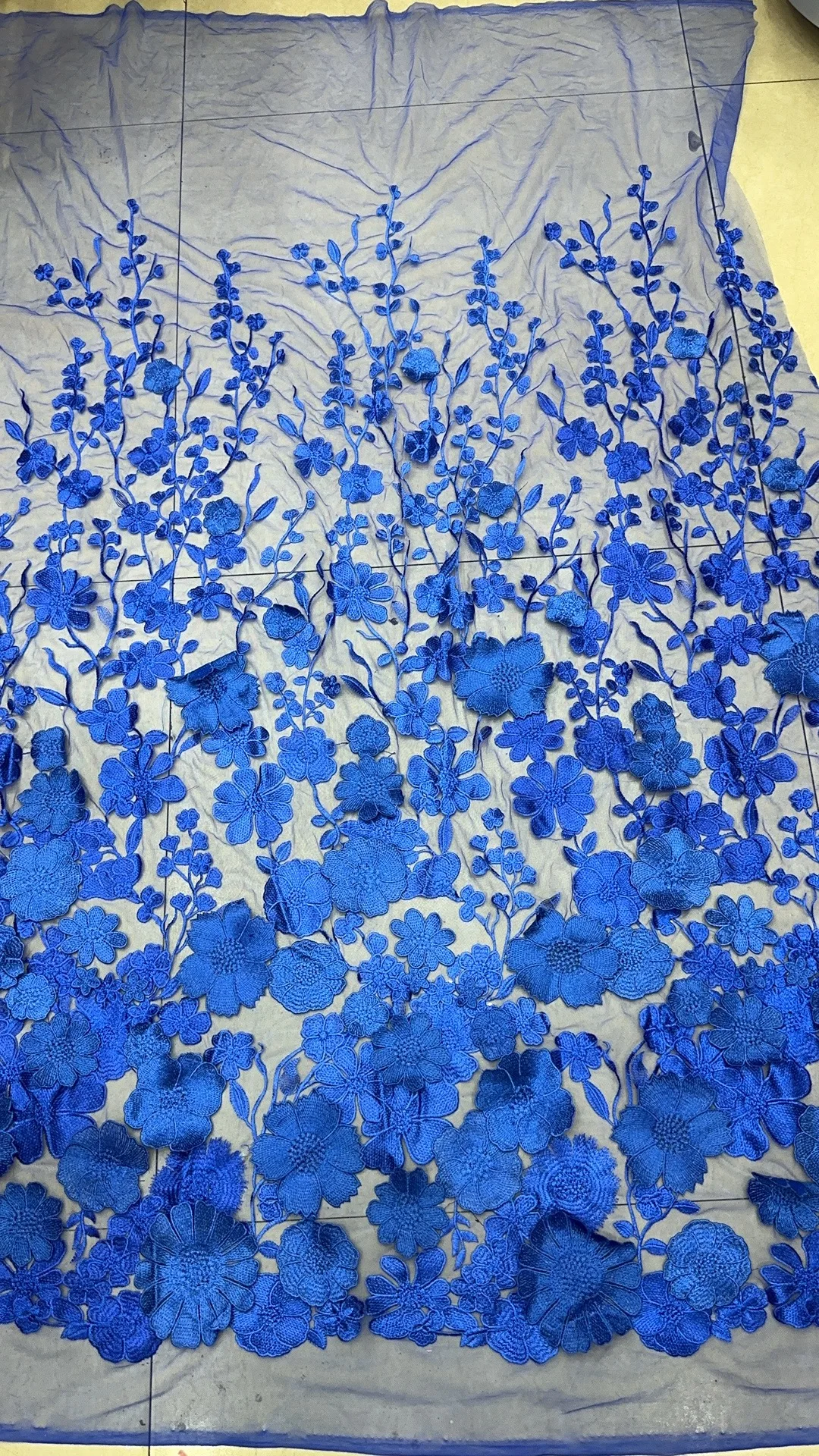 Neuester klassischer Stoff, hochwertiger Österreich, sehr weich, bestickt, 3D-Applikation, Tüll, Netzspitze für Party-Abendkleid NN3751_Z – Detail 28