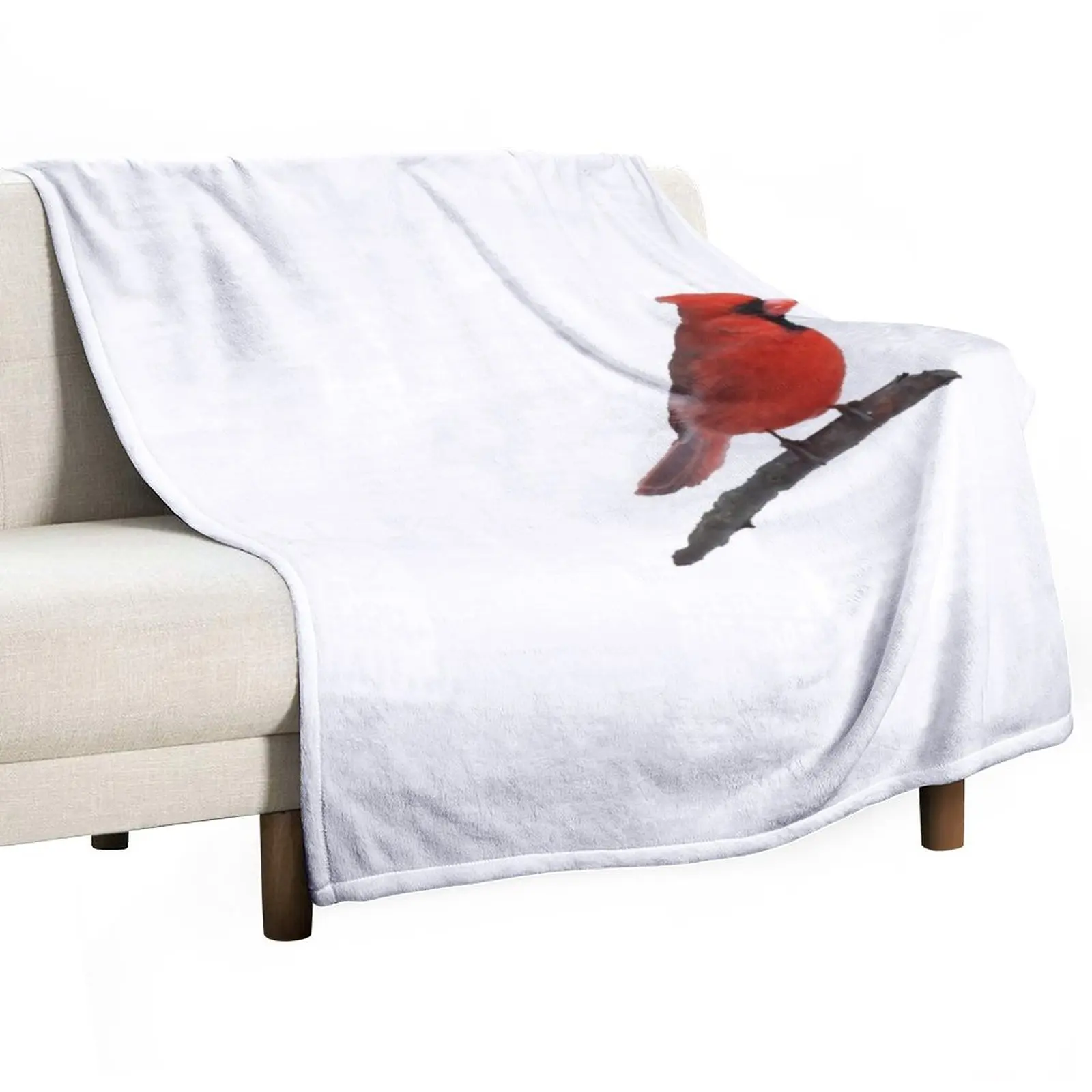 

Northern Cardinal Throw Blanket Blanket For Baby sofa bed plaid Vintage Blanket