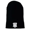 Embroidered Beanie Hats for Men Women Winter Warm Stretchable Quackity Knit Cuffed Beanie Hat Plain Kitted Hat 5
