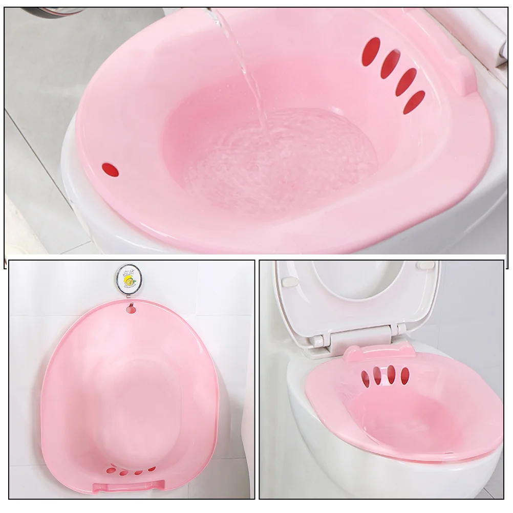 Bidet Postpartum Care Basin Toilet Sitz Bath over The Seat Inflammation Perineal Soaking Hemorrhoid Portable Tub