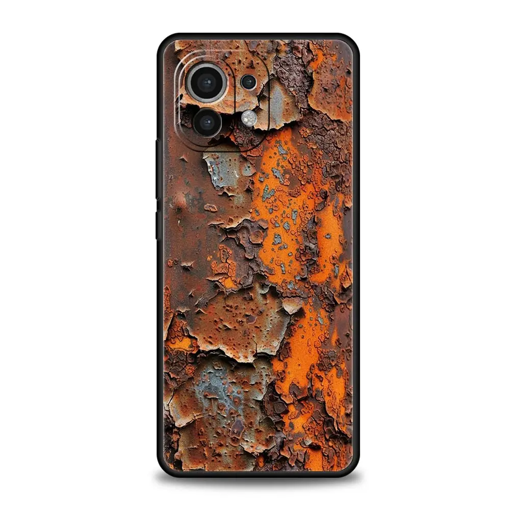 Vintage Industrial Style Rusty Phone Case Cover - Soft TPU