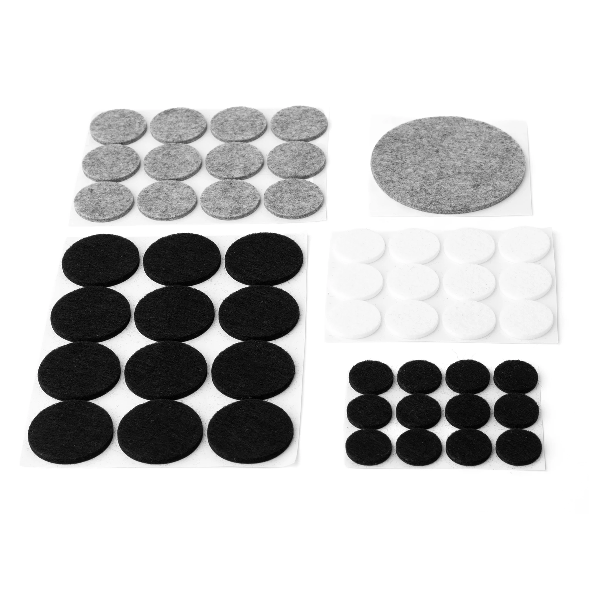 Ultra-Thick 3mm Felt Furniture Leg Pads – Self-Adhesive, Anti-Slip, Noise-Reducing Floor Protectors
