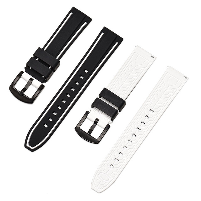 20mm Silicone Band Casual Silicone Watch Strap for Huawei Watch 3 Pro 48mm 46mm Huawei Gt2 Pro Strap Huawei Gt2e Band Men