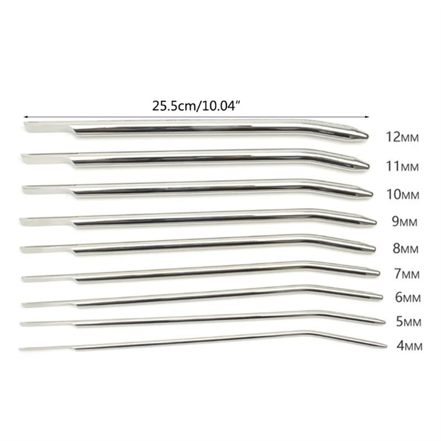 Stainless Steel Urethral Plug Urethral Catheter Dilator Penis Plug Sounding Dilator Horse Eye Stimulation Sex Toys For Men