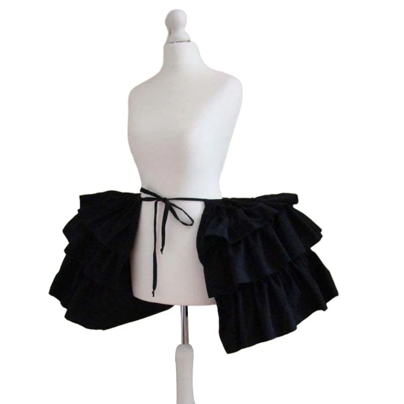 Bridal Petticoat Lovely Skirt Support Elastic Waist Half Skirt Adjustment Cosplay Daily Photography Supplies