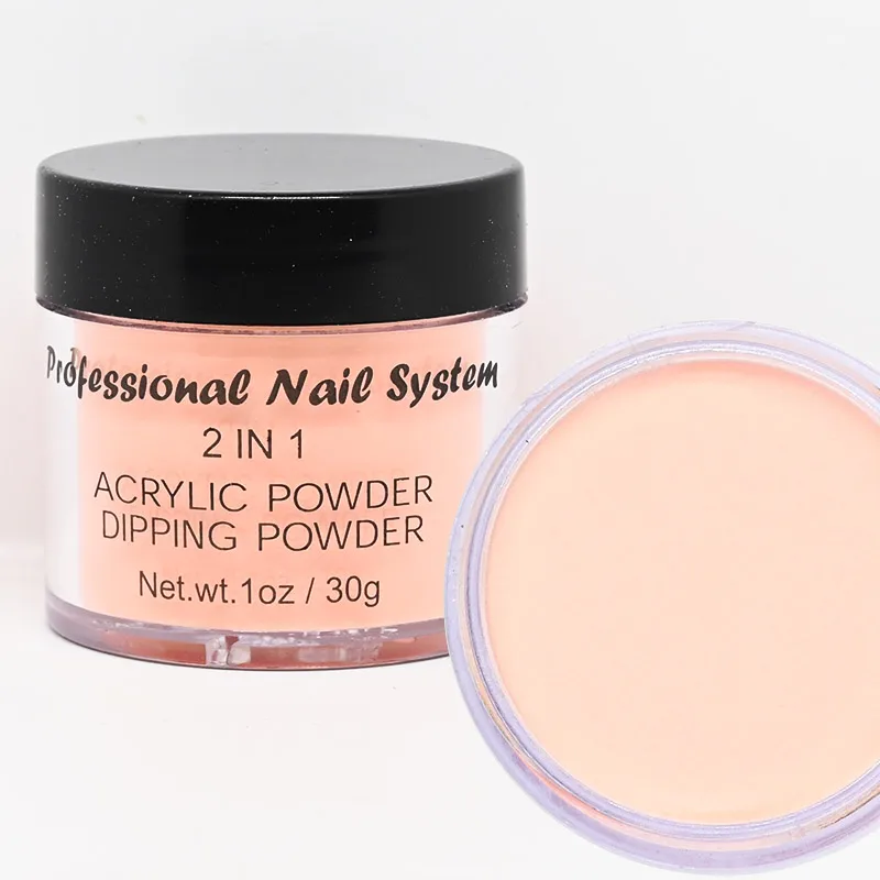 Nail Powder Nail Pigment Nail Glitter Nail Decoration Nail Decorations 2 IN 1 Acrylic&Dipping Powder Nail Dust Pigment Powder French Dip Nail Glitter Pigment For Manicure Gel Polish FAW53