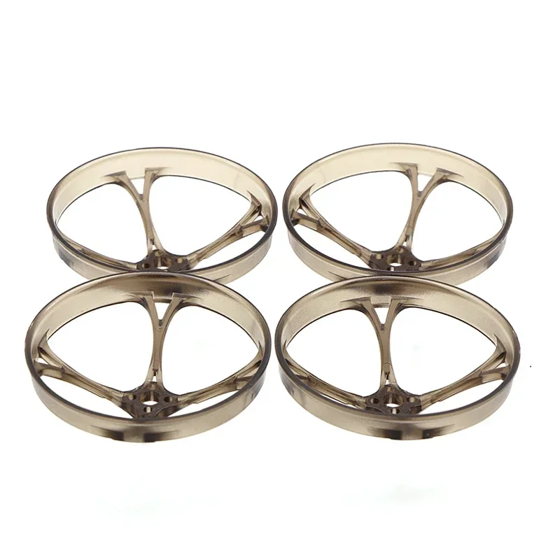 Protection d'hélice haute résistance pour drone FPV Cinewhoop 2 pouces montée sur moteur, avec pales visibles.
