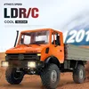 LDRC LD1201 RC Truck 1/12 Full Proportional 2.4G 4WD Unimog Differential Lock 2 Speed Metal Transmission Gearbox Truck Vehicles 1