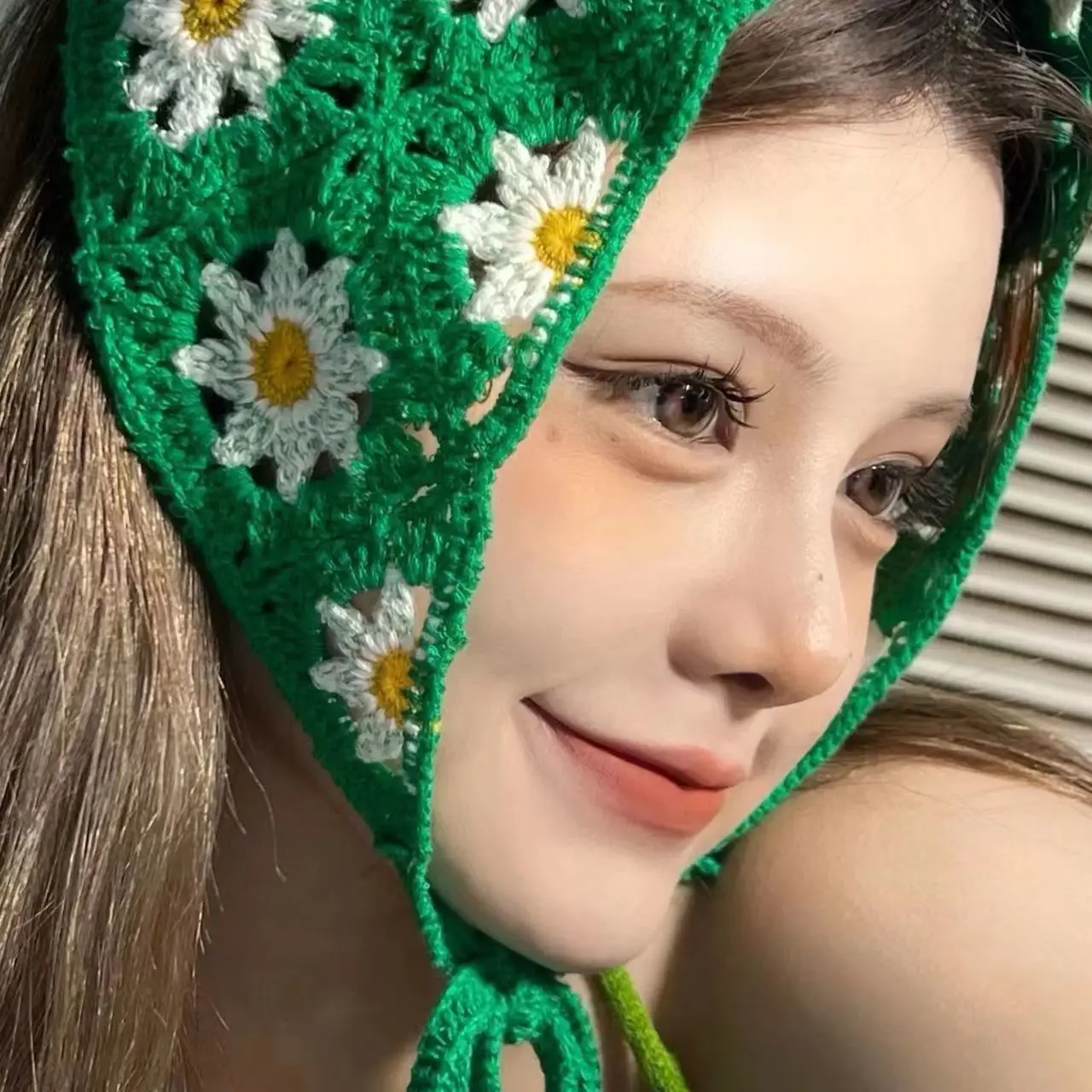 Hoyuwak 3er Set Erdbeer-Häkel-Kopftücher – Baumwoll-Bandanas Als Stirnbänder Für Frauen & Mädchen