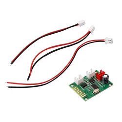 Compact Bluetooth Stereo Audio Power Amplifier Board - 3W+3W Output (Green)