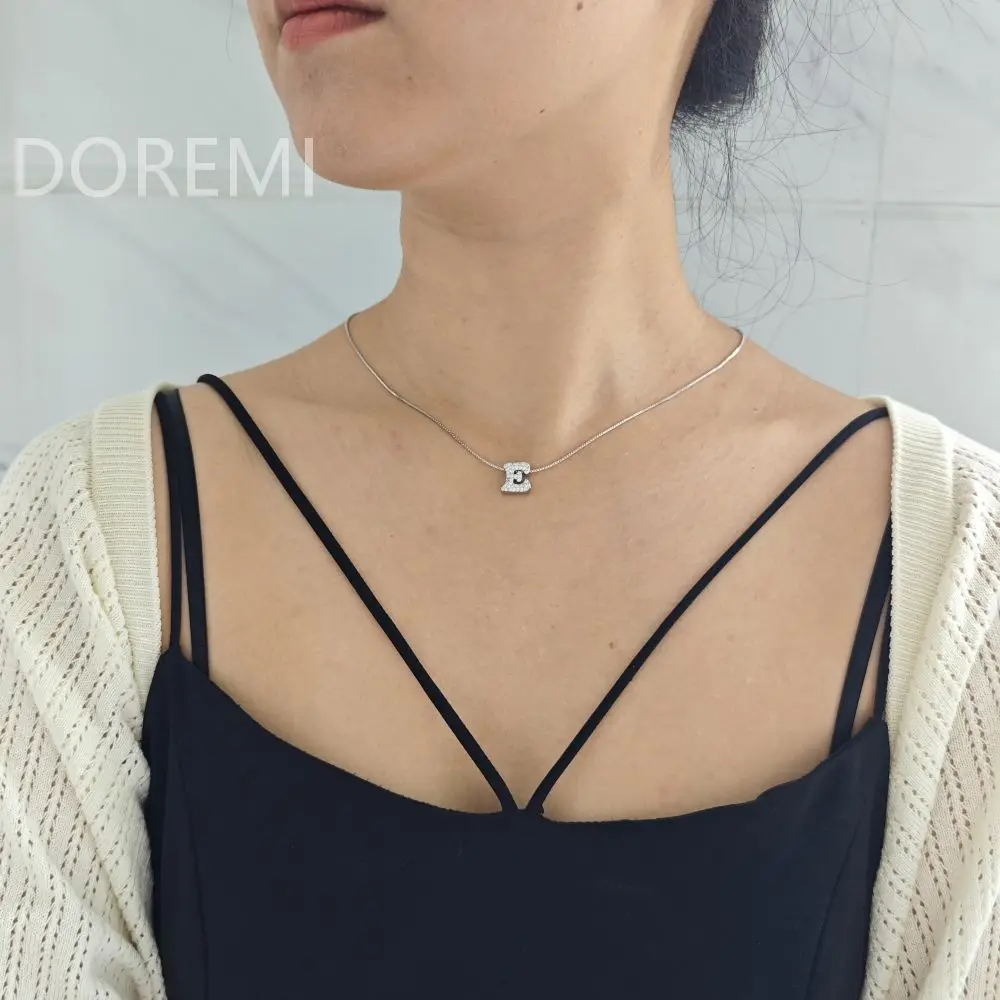 DOREMI Box Chain микро-паве CZ
