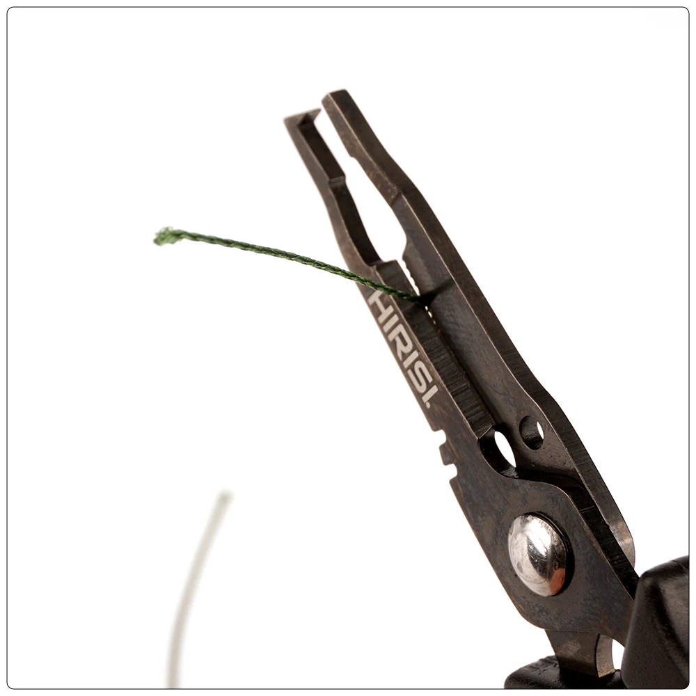 Hirisi Karpfen Angelschnur Schere Edelstahl Multi-Funktionale Cut PE Linie Angeln Haken Remover Angeln Zangen Cutter Werkzeuge – Detail 6
