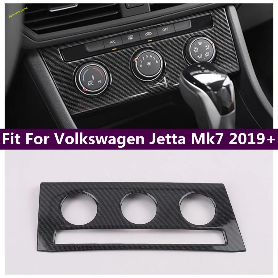 

Car Accessories Central Control Air Conditioning Knob Panel Fan Speed Button Cover Trim Fit For Volkswagen Jetta Mk7 2019 - 2022
