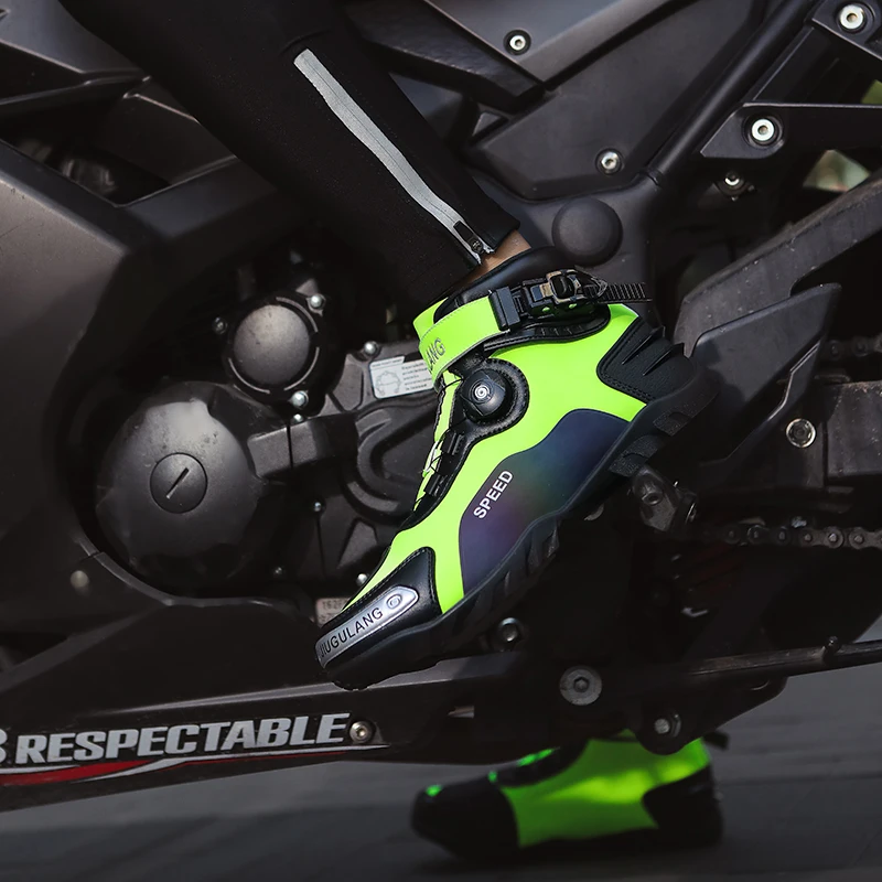 Motorcycle riding shoes Motorcycle cross-country short boots Racing shoes cross-country motorcycle shoes motorcycle boots