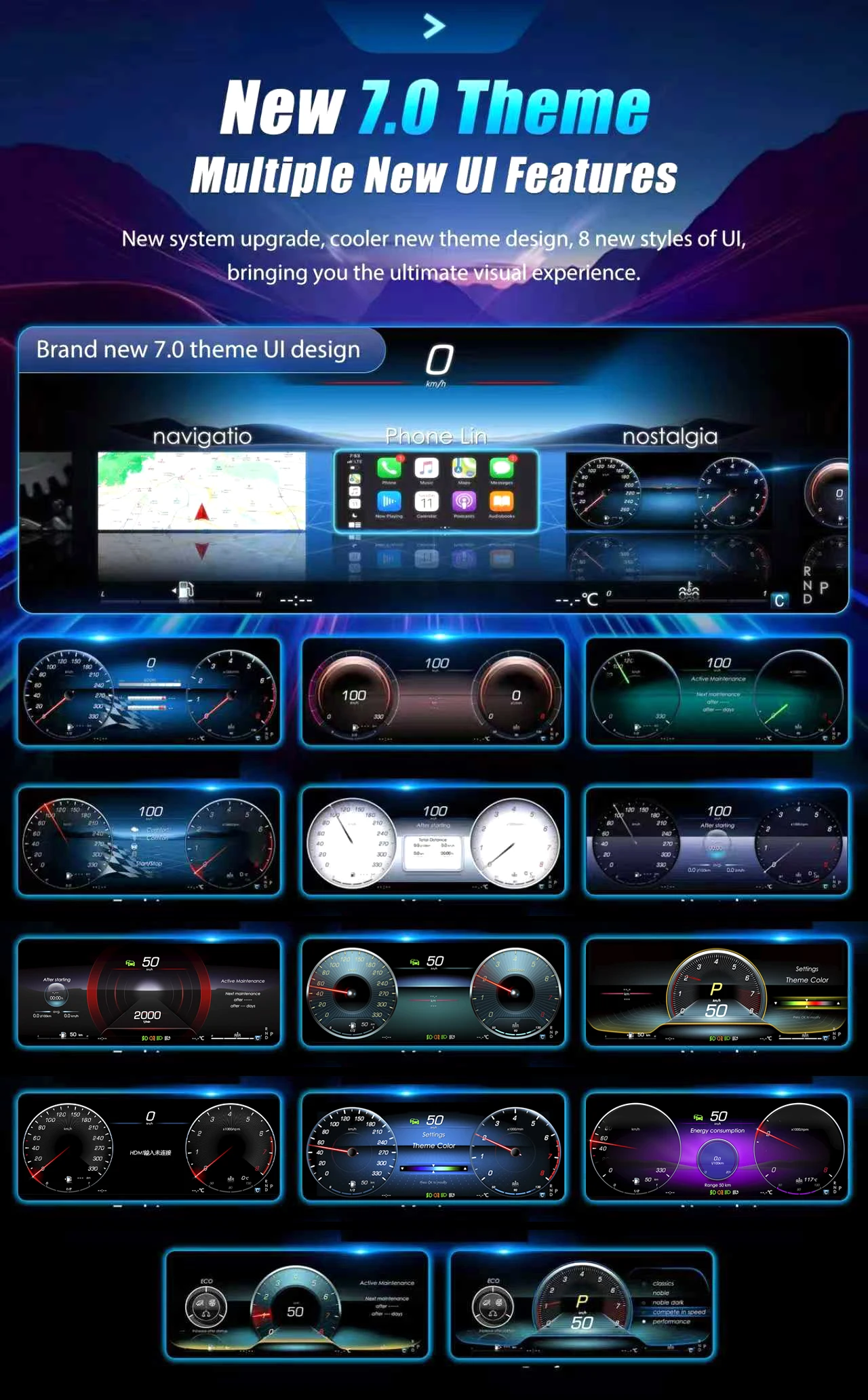 Velocímetro Virtual, Panel de Instrumentos Digital LCD para Mercedes Benz Clase E W212, Años 2010-2015, NTG 4.0 4.5 5.0, Panel de Instrumentos Automático 4