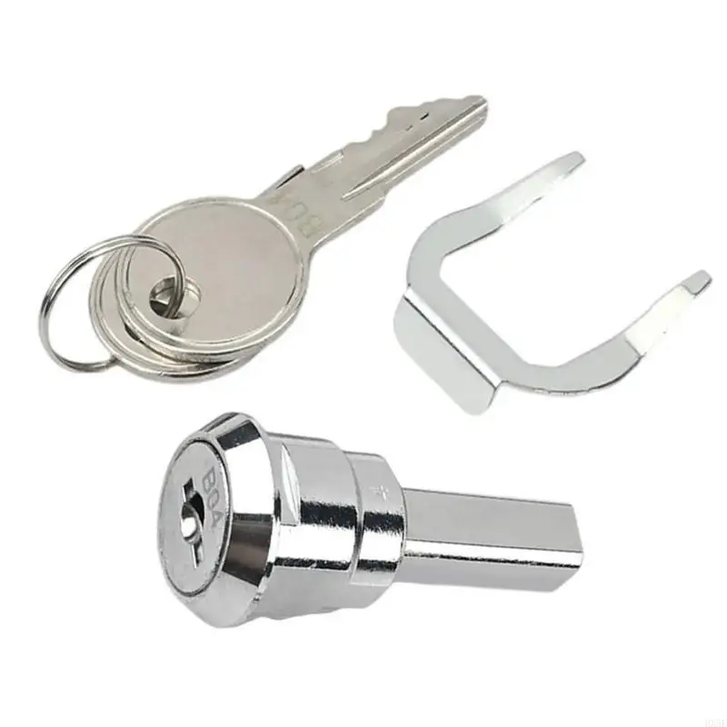 HX5F Heavy Duty Cabinet & Tool Box Locking System Steel Drawer Lock with Keys Drawer Lock Replacement Upgrades for Security