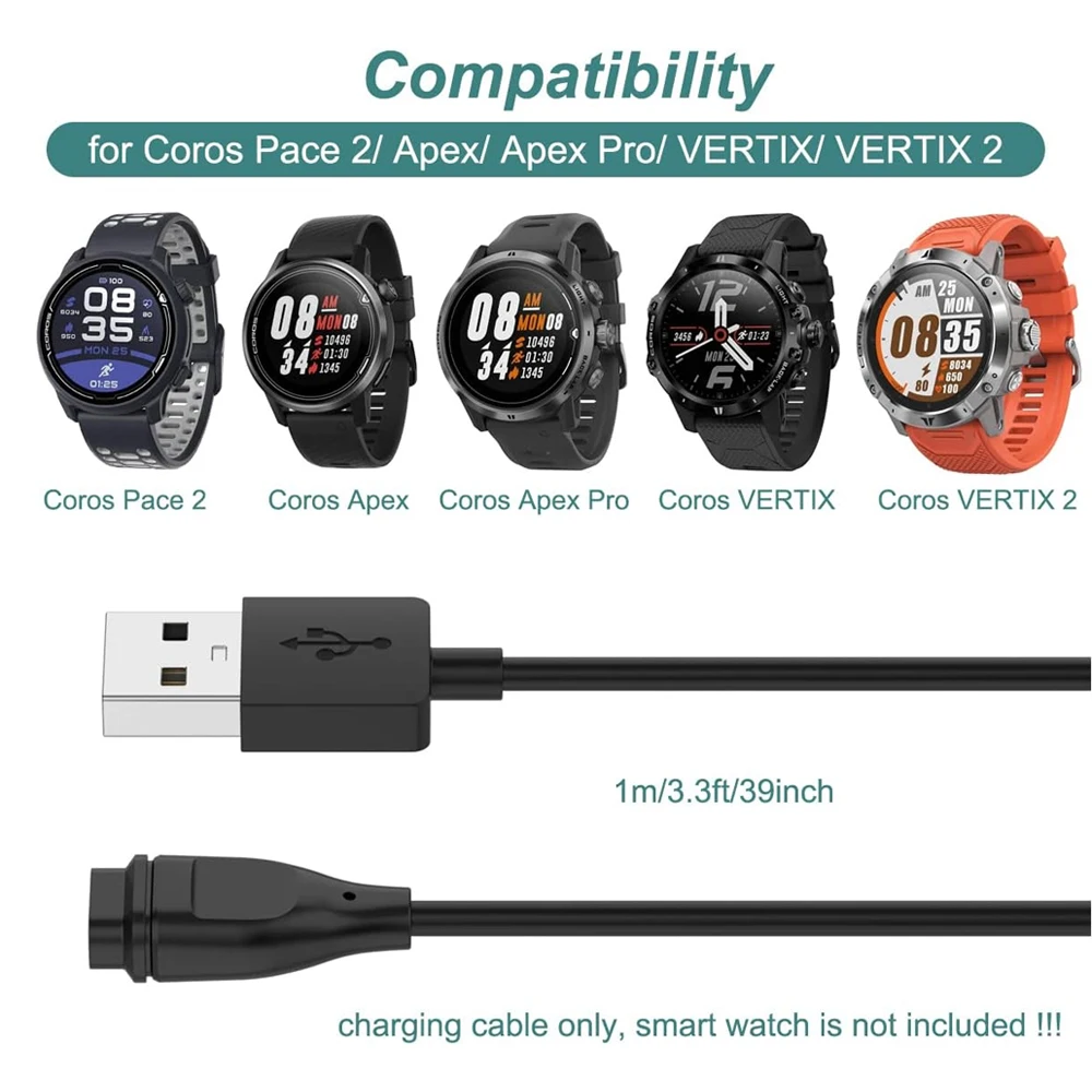 Coros PACE 2 APEX APEX Pro VERTIX 2  , Coros Ʈ ġ USB  ̺ ڵ ü