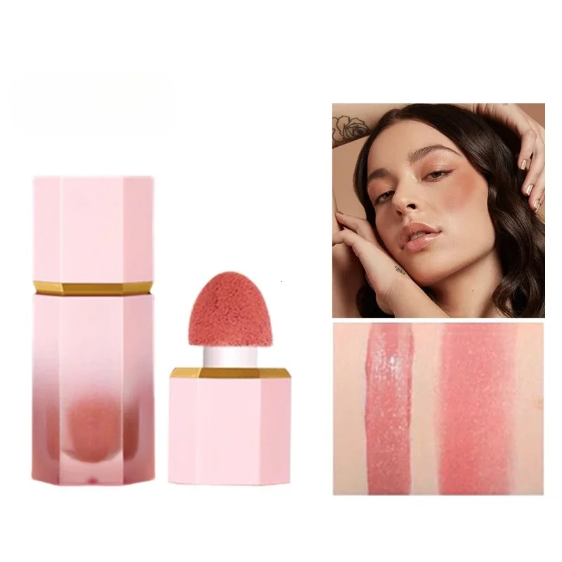 1 Pz Drop Ship Make Up Liquid Blush Viso Nutriente Fard Gel Cream Multiuso Lip Gloss Trucco Blush All'Ingrosso