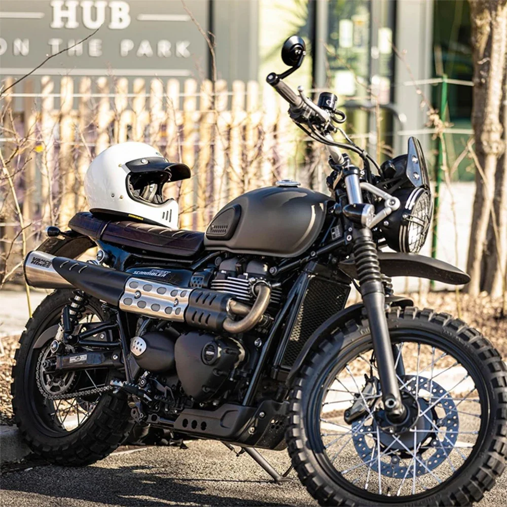 For Triumph Speed 400 Scrambler 400 X Scrambler 400X 2024 Motorcycle Handlebar Mirror Retrofit Rear View Mirror 3