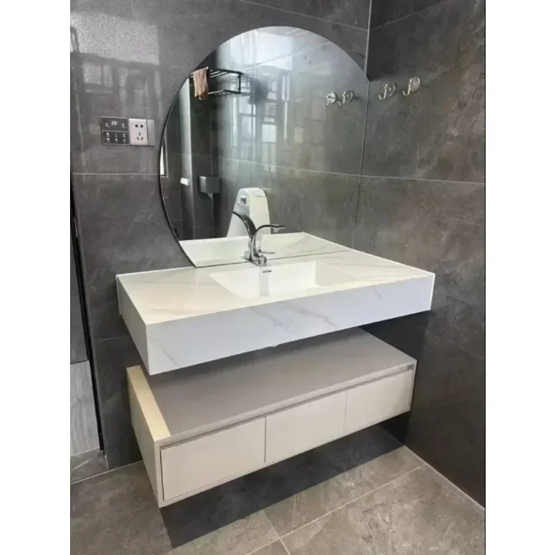 Wash Basin Modern Bath Set Organizer Floating Vanity Cabinet With Sink Countertops Makeup Bathroom Vanities