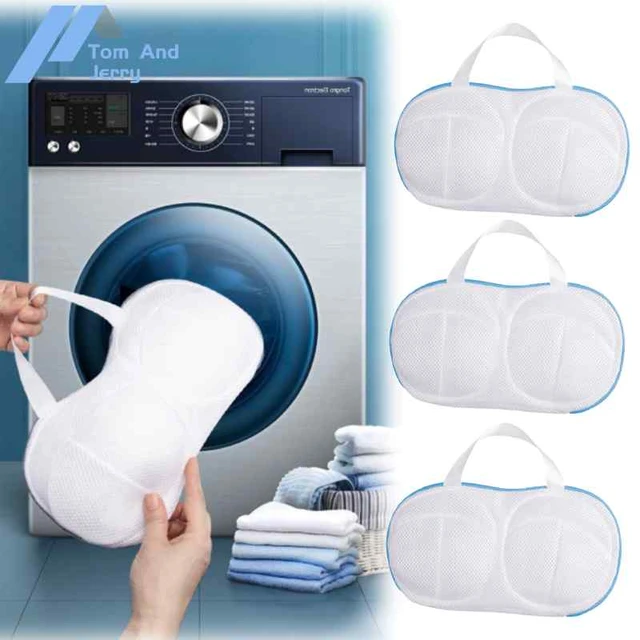 Hand-Held Washing Machine Bag Protective Washing Underwear Cleaning Mesh  Bag Bra Underwear Collection Anti-Deformation - AliExpress