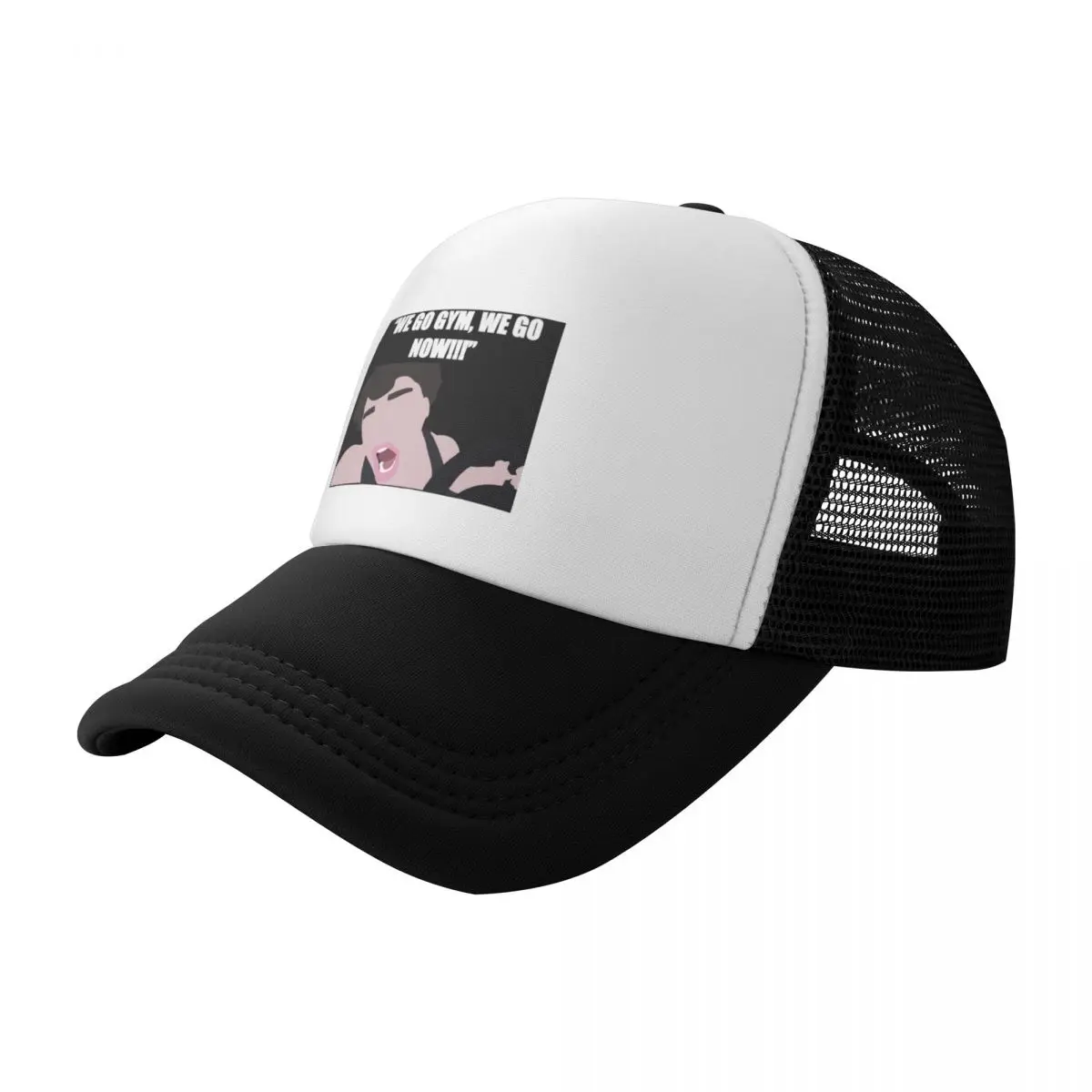 

We go gym, we go now!!!. Baseball Cap Golf Wear black beach hat Mens Women's