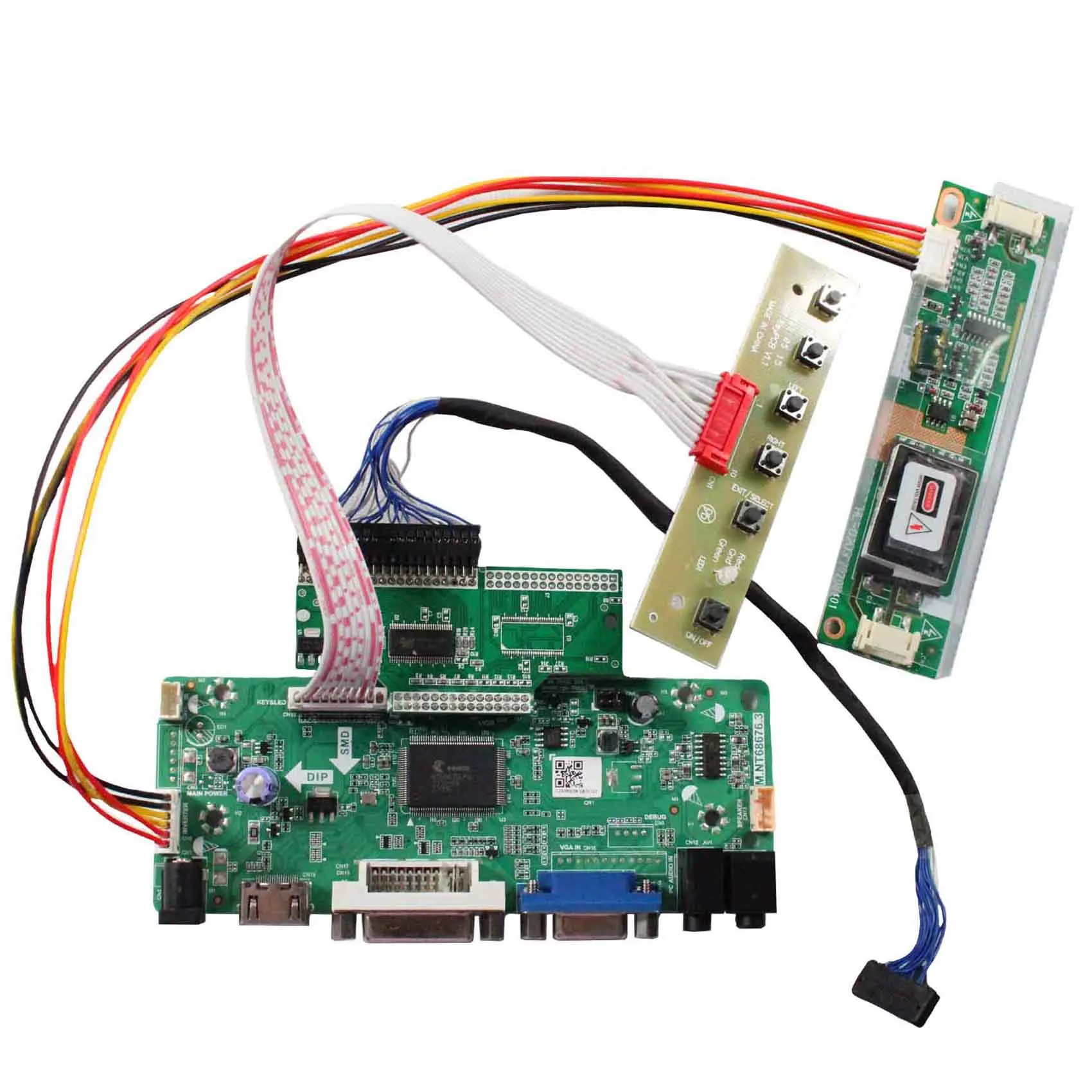 10.4인치 640x480 AA104VB04 CMOS 31핀 2CCFL LCD 화면용 LCD 드라이버 보드