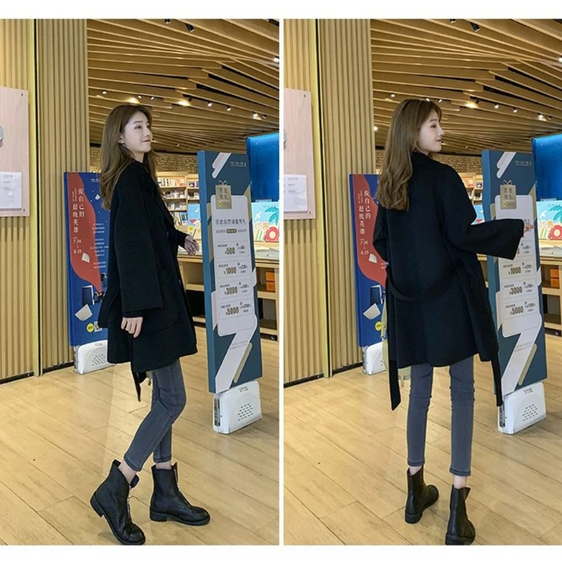 Рисунок 6 - Универсальное женское длинное пальто с карманами