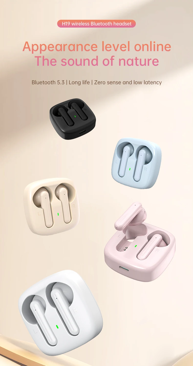 Cuffie wireless bluetooth con custodia di ricarica hifi e micro_voghion.com