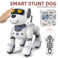 Funny RC Robot Electronic Dog Stunt Dog Voice Command Programmable Touch-sense Music Song Robot Dog for Children's Toys Robot 2