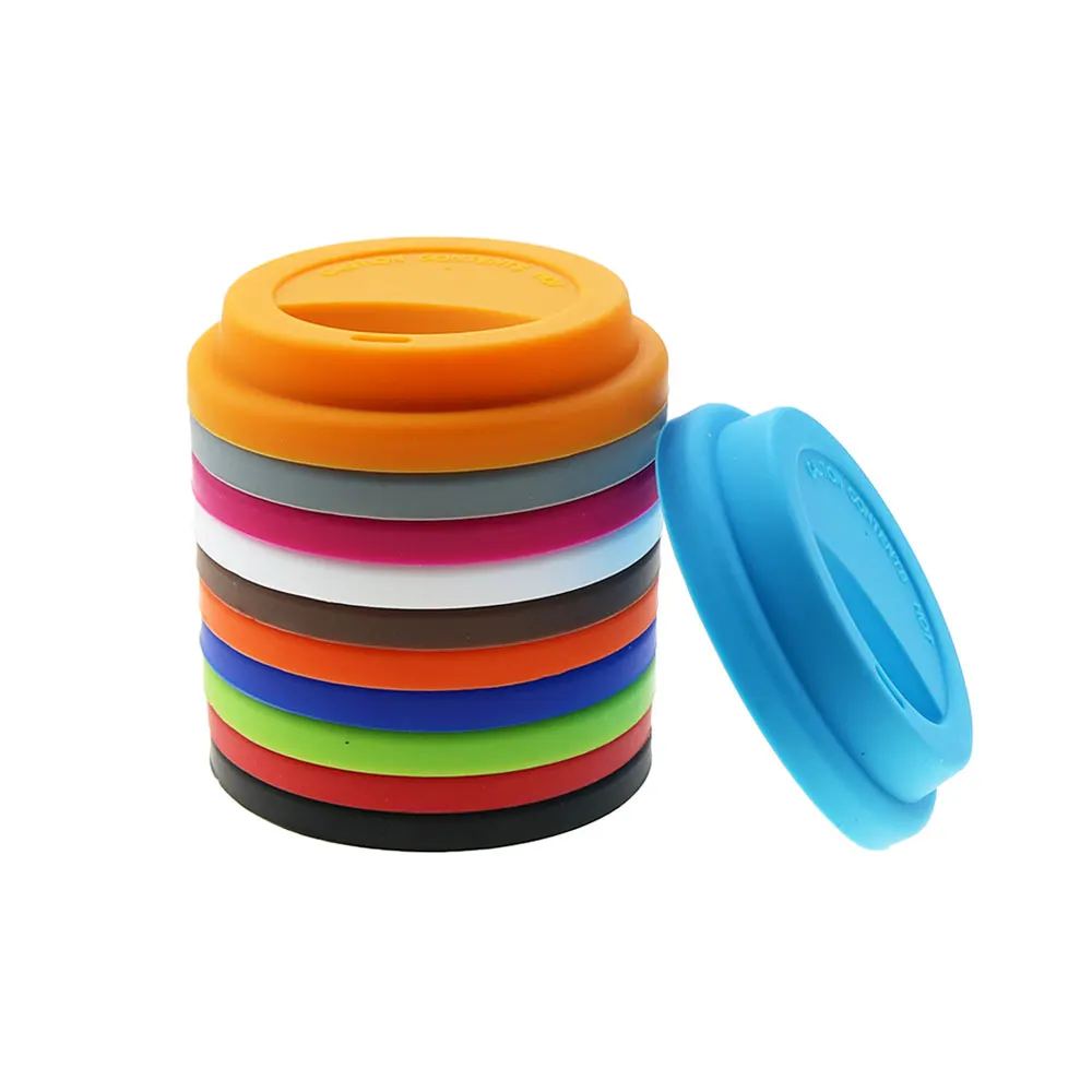 Eco-Friendly Silicone Cup Lids - Reusable and Insulating Dust Covers
