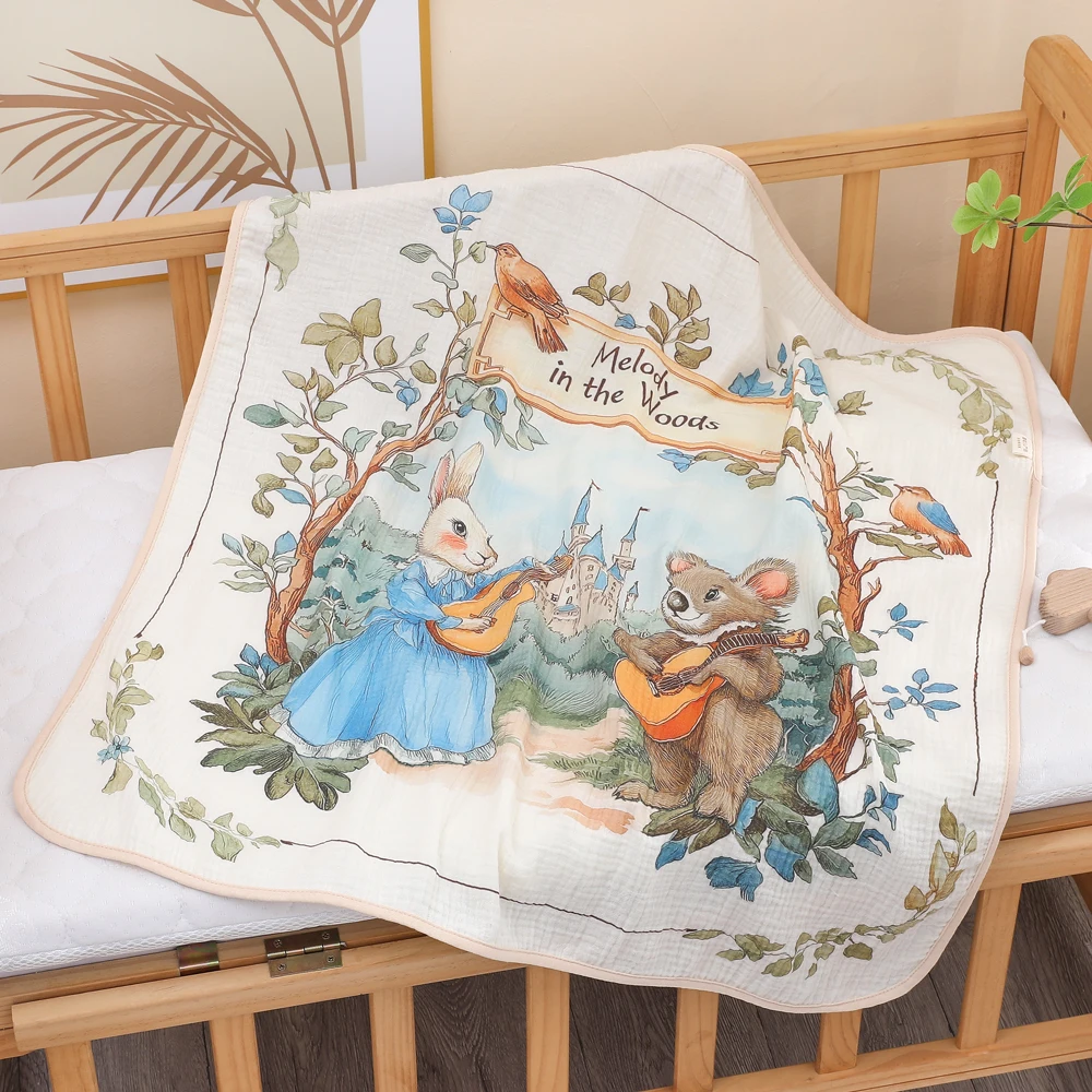 Pure Cotton Newborn Baby Bath Towel 8