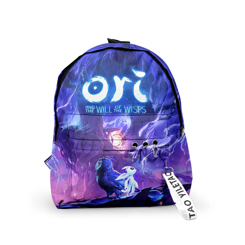 Ori and the Will of the Wisps Backpack 2024 New Game Schoolbag Travel Bag Harajuku Daypacks Rucksack Unisex Bags
