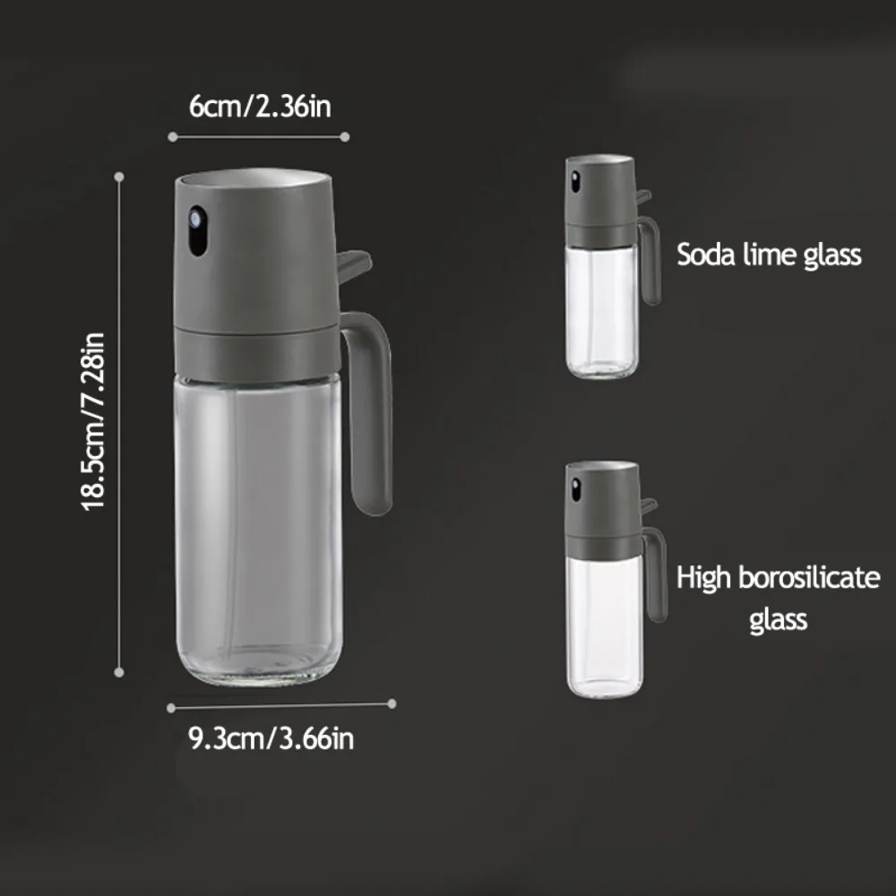 Kitchen Oil Spray Bottle Edible Oil Sprayer Glass Bottle Camping BBQ Cooking Baking Condiment Spray Container oil spray bottle