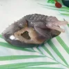 Natural Agate Stone Crystal Druzy Geode Crocodile Statue Home Decor Amethyst Crab Room Decoration Ornament 3