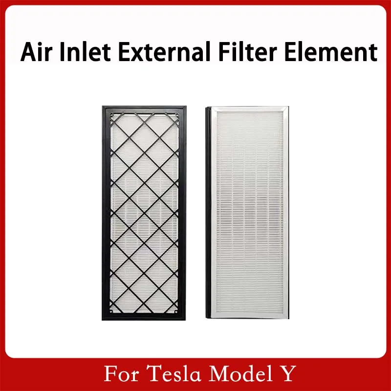 

Car Air Flow Vent Cover for Tesla Model Y 2021 Accessories Air Conditioning Air Inlet Protective Cover Auto Air Filter
