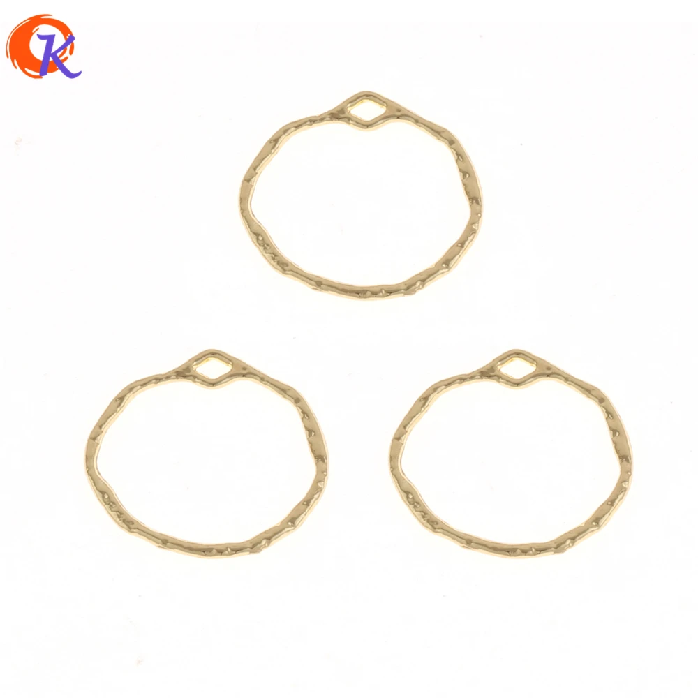 코디 얼 디자인 100Pcs 44MM 36MM 22MM 쥬얼리 액세서리/귀걸이 결과/손으로 만든/아연 합금 부품/둥근 모양/보석 만들기