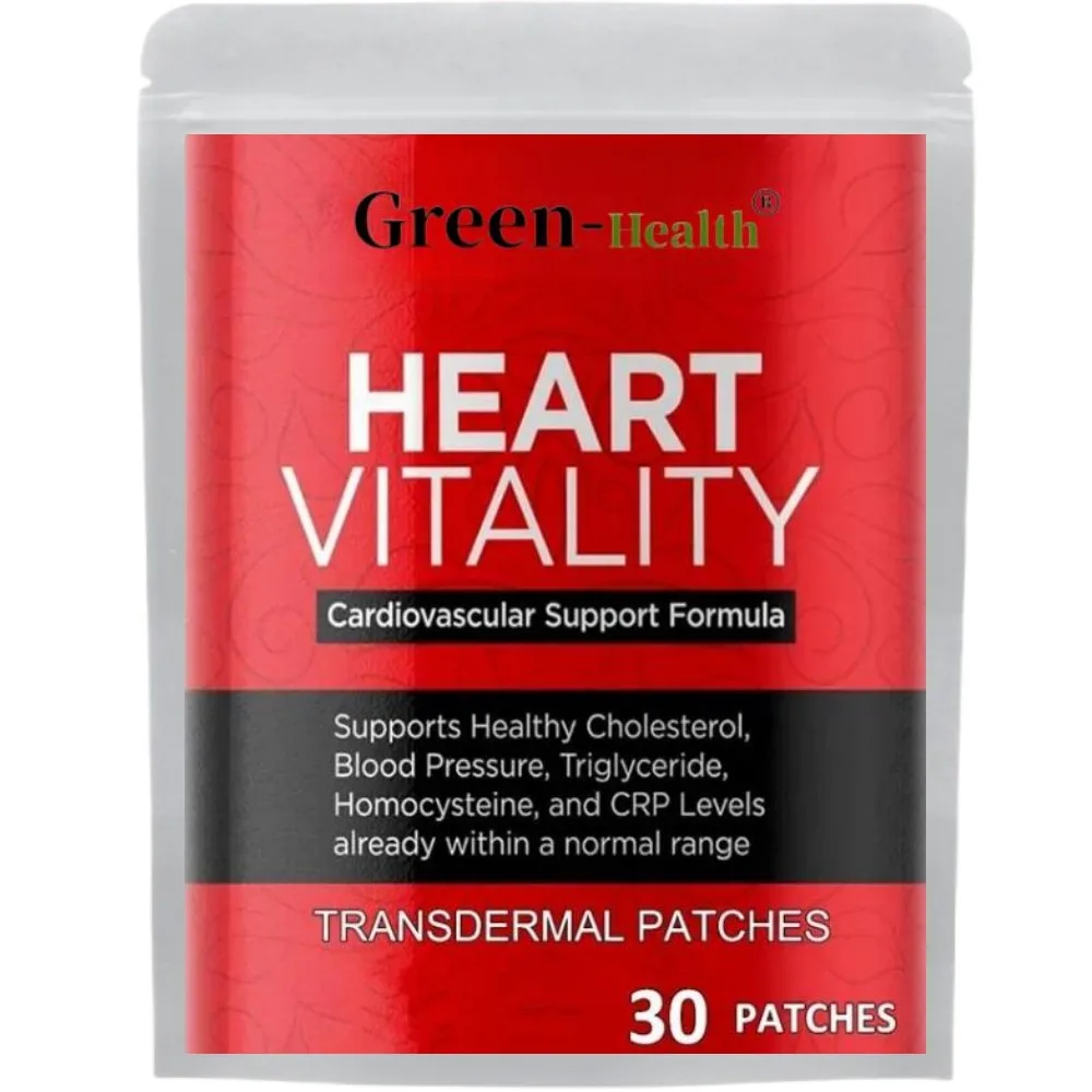 30 Patches Heart Support and Blood Pressure Transdermal Patches Promotes Cardiovascular Health estrogen patch