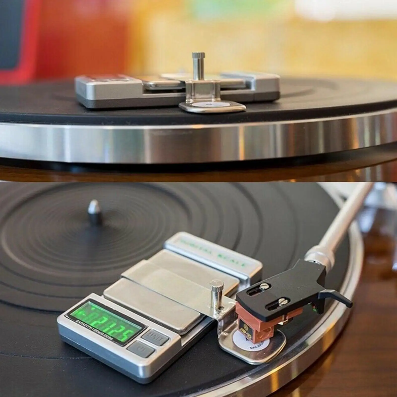 Turntable Stylus Force Tracking Scale Phono Cartridge Pressure Gauge