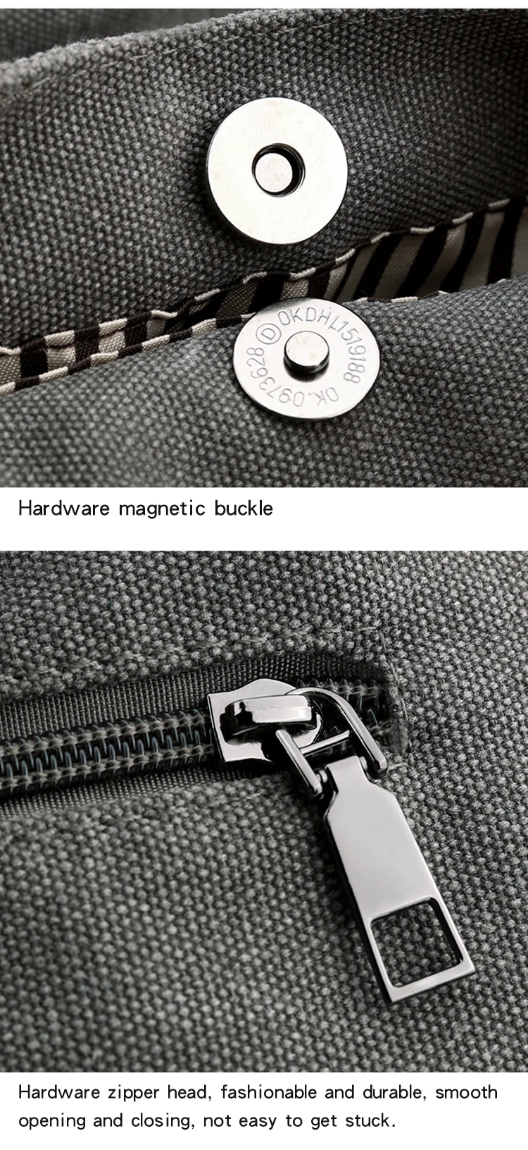 Neue Heiße Verkauf Große Kapazität frauen Tote Tasche Casual Gestreiften Farbe Kontrast Leinwand Schulter Multi-Space Handtasche – Detail 11