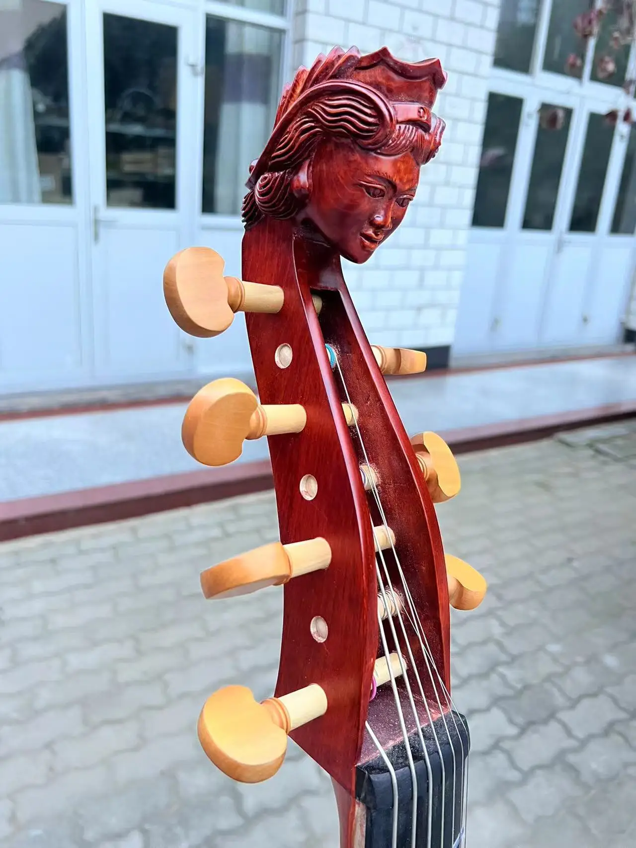 Baroque Style profession song Maestro 7 strings 29" viola da gamba,Professional concert play