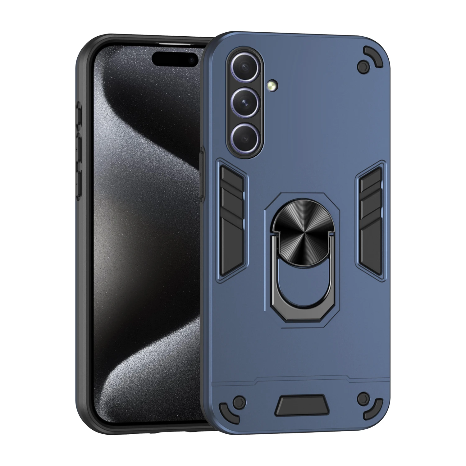 Magnetic Kickstand Hybrid Armor Shockproof Phone Case
