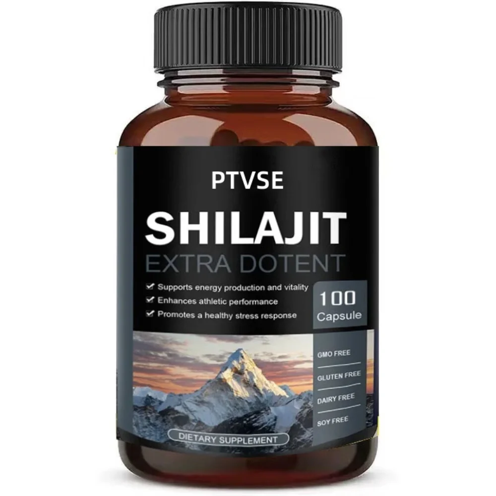 

100% органические капсулы Shilajit фульвовая кислота