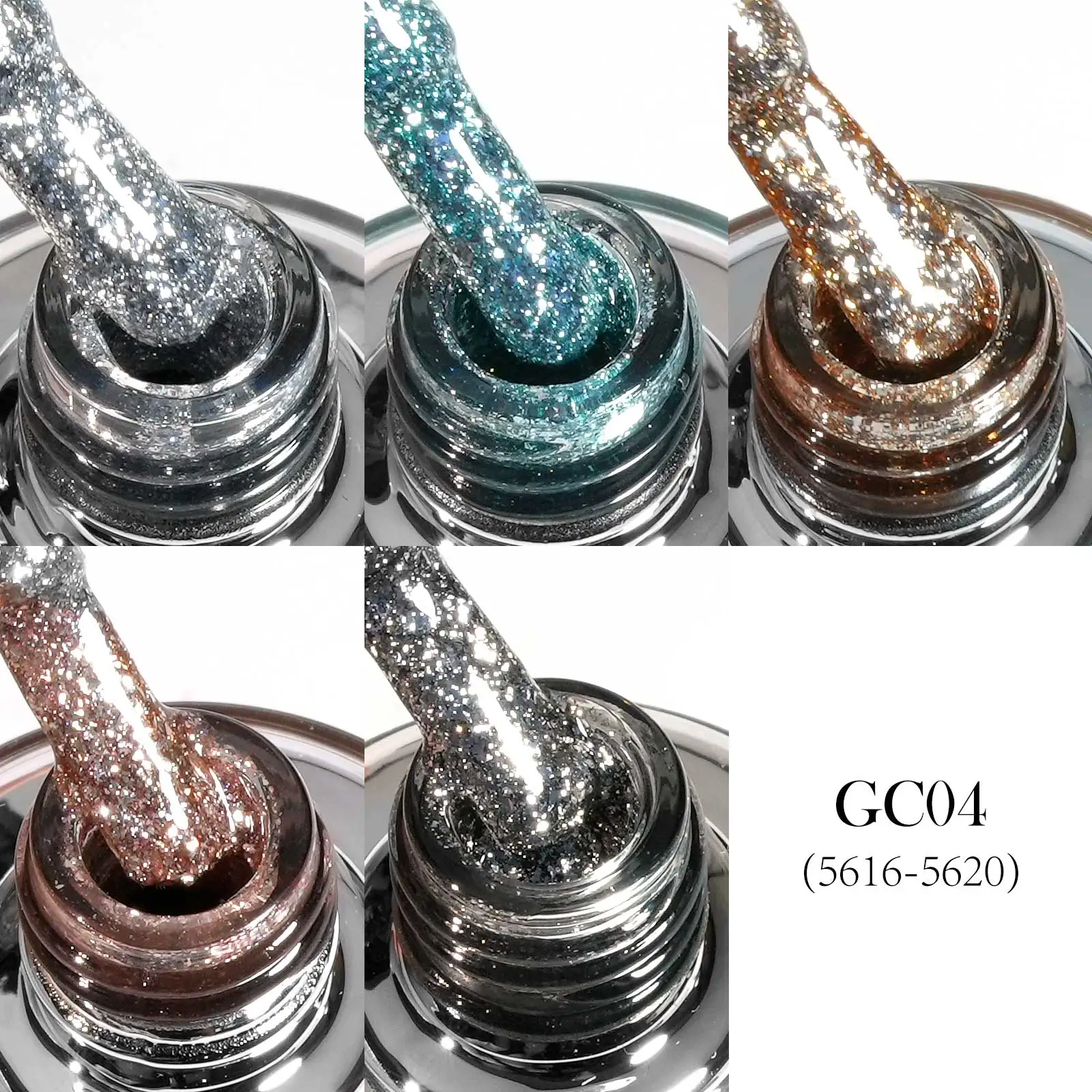 VENALISA 10DCat Eye Nagellack HEMA FREE TPO FREE Gel Polish Kit Sparkle Platinum Gel Soak Off UV LED Magnet Gel Lack Kit – Detail 12