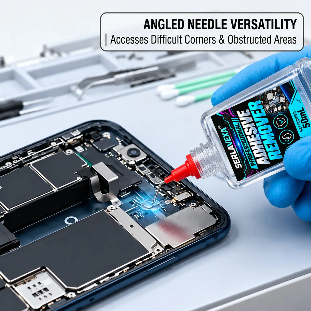 Premium Phone Screen Repair Kit: Complete Adhesive Solution with Tools & Cleaning Accessories
